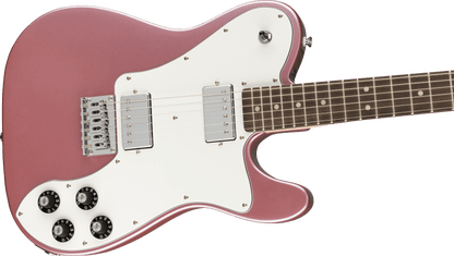 Squier Affinity Series Telecaster Deluxe Electric Guitar - Burgundy Mist with Laurel Fingerboard