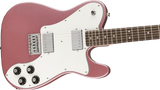 Squier Affinity Series Telecaster Deluxe Electric Guitar - Burgundy Mist with Laurel Fingerboard