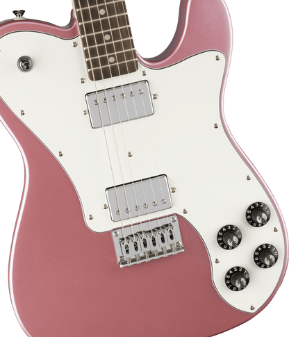 Squier Affinity Series Telecaster Deluxe Electric Guitar - Burgundy Mist with Laurel Fingerboard