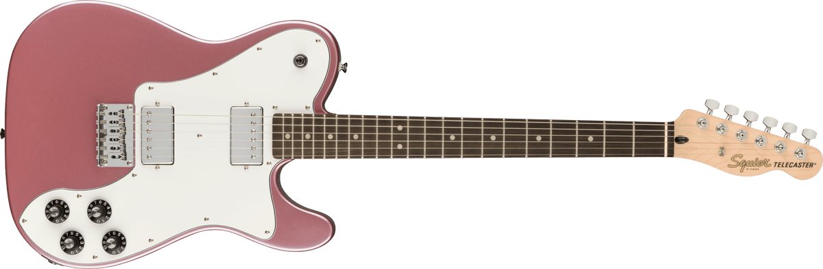 Squier Affinity Series Telecaster Deluxe Electric Guitar - Burgundy Mist with Laurel Fingerboard