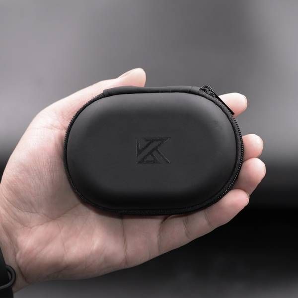 KZ Portable Oval Case for in ear Earphone (Black) - CBN Music Warehouse