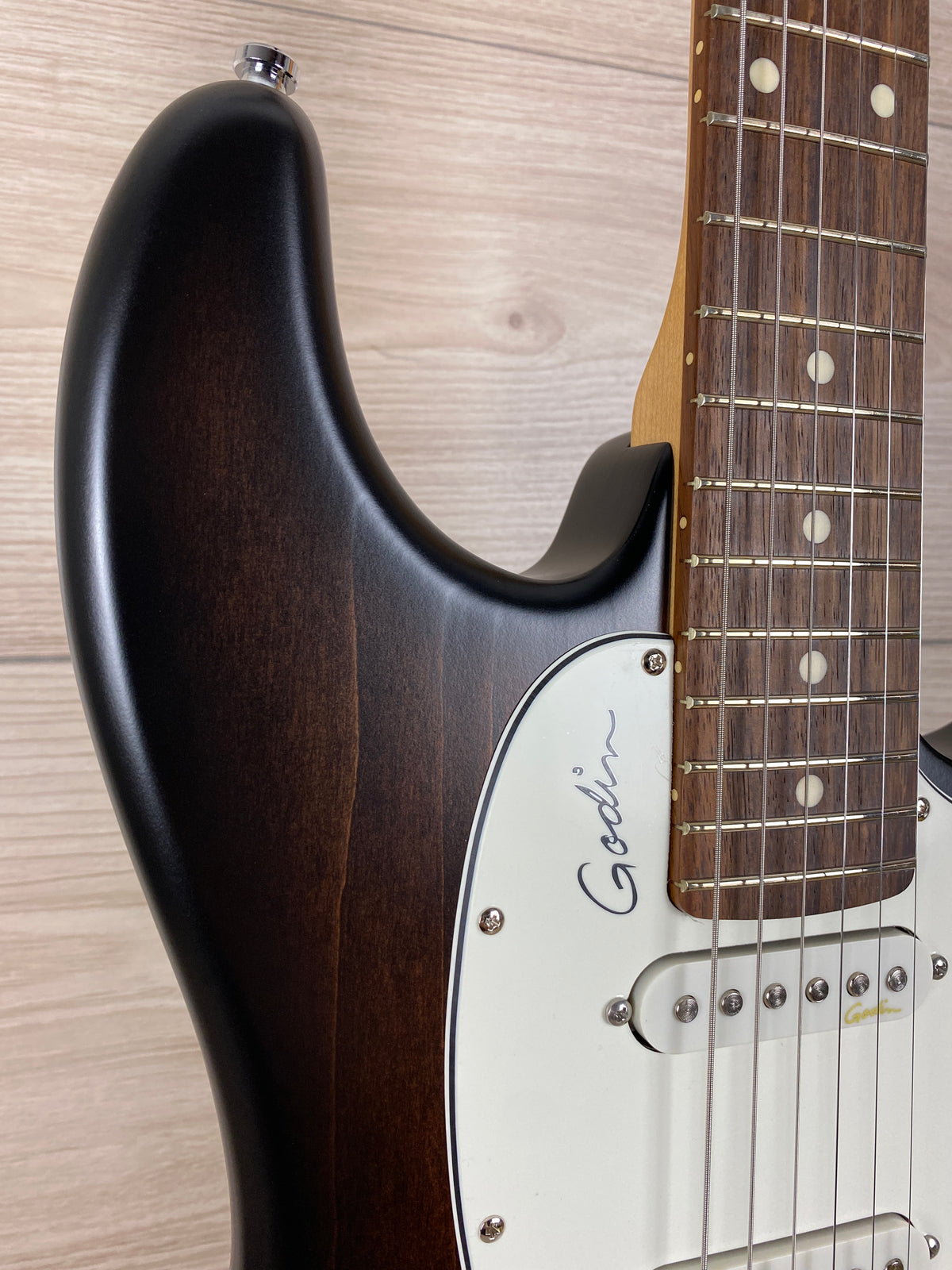 Godin Session HT Electric Guitar Bourbon Burst RN - CBN Music Warehouse