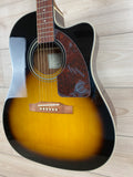 Epiphone J-15 EC Deluxe Acoustic-Electric Vintage Sunburst - CBN Music Warehouse