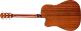 Fender CD-60SCE Dreadnought Acoustic-Electric Guitar All Mahogany - CBN Music Warehouse