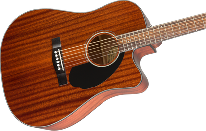 Fender CD-60SCE Dreadnought Acoustic-Electric Guitar All Mahogany - CBN Music Warehouse