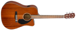 Fender CD-60SCE Dreadnought Acoustic-Electric Guitar All Mahogany - CBN Music Warehouse