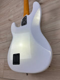 Fender American Ultra Precision Bass Maple Fingerboard, Arctic Pearl - CBN Music Warehouse