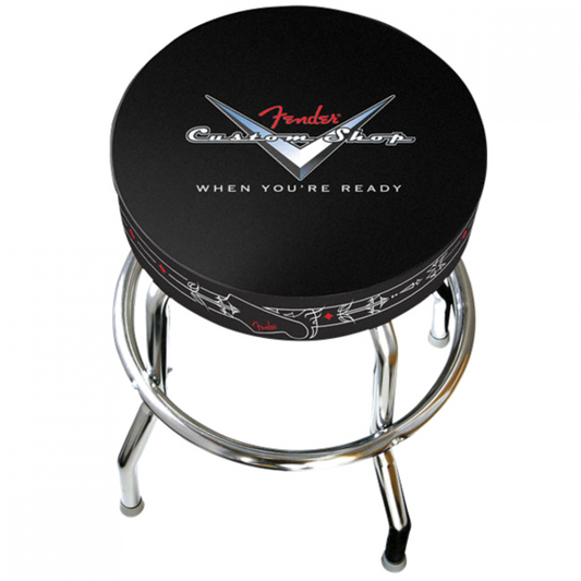 Fender 24" Custom Shop Pinstripe Barstool - CBN Music Warehouse