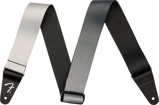 Fender 2" Ombré Guitar Strap, Silver Smoke