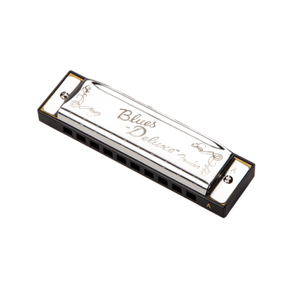 Fender Blues Deluxe Harmonica, Key of A - CBN Music Warehouse