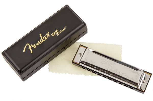 Fender Blues Deluxe Harmonica, Key of A - CBN Music Warehouse