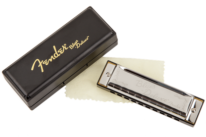 Fender Blues Deluxe Harmonica, Key of A - CBN Music Warehouse