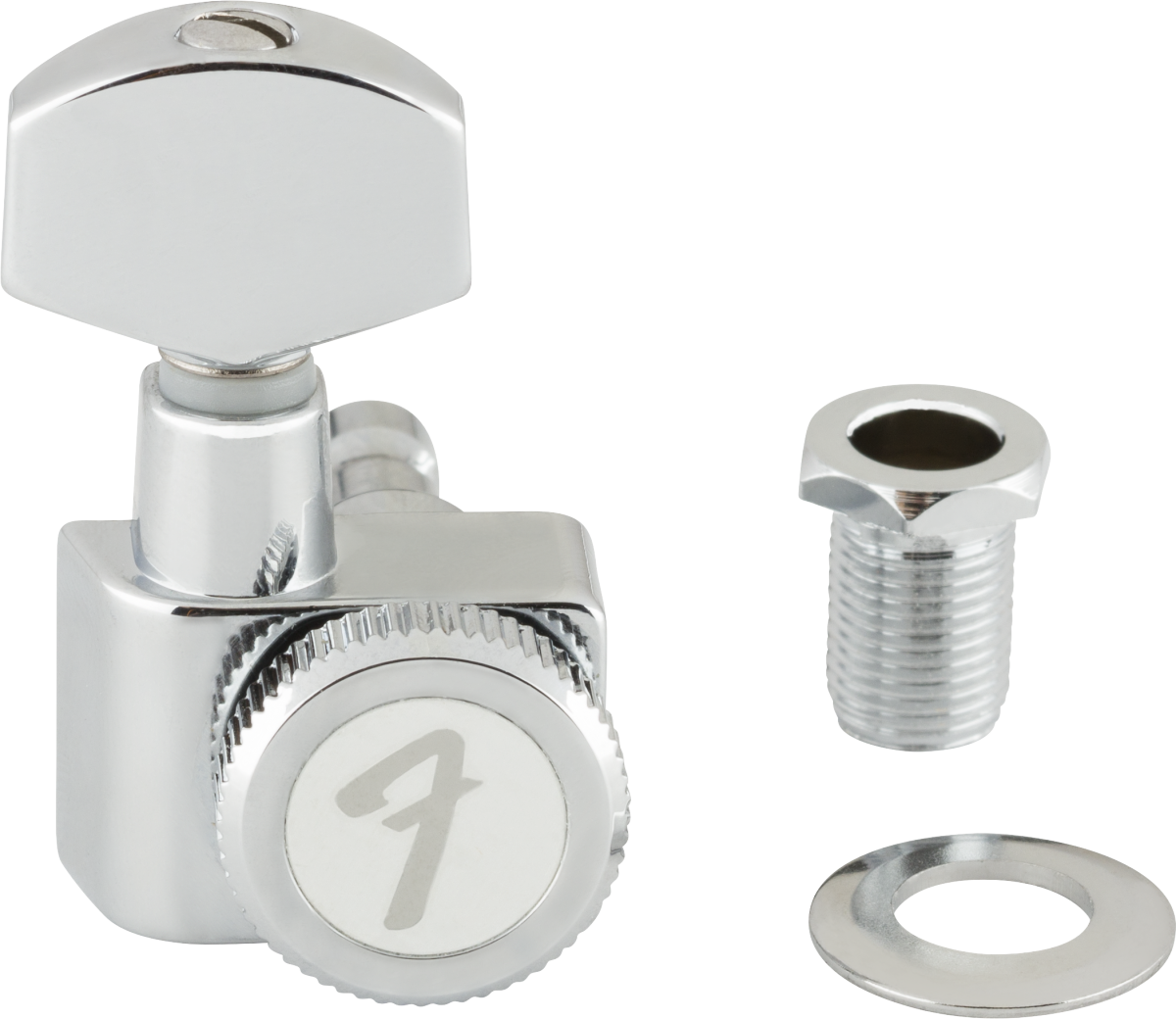 Fender Locking Stratocaster/Telecaster Machine Heads, All Short, Chrome (6)