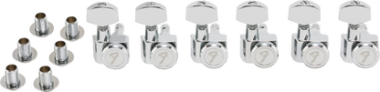 Fender Locking Stratocaster/Telecaster Machine Heads, All Short, Chrome (6)