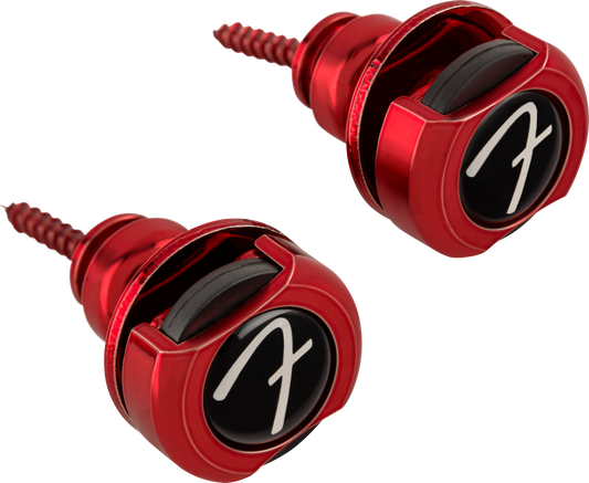 Fender Infinity Strap Locks - Red - CBN Music Warehouse