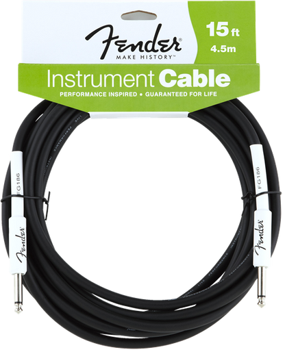 Fender Performance Series Instrument Cables - 1/4 Straight-to-Straight - CBN Music Warehouse