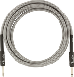Fender 0990820063 Professional Series Straight to Straight Instrument Cable - 10 foot White Tweed - CBN Music Warehouse