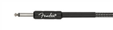 Fender Professional Series Coil Cable, 30', Gray Tweed