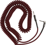 Fender Professional Series Coil Cable, 30', Red Tweed