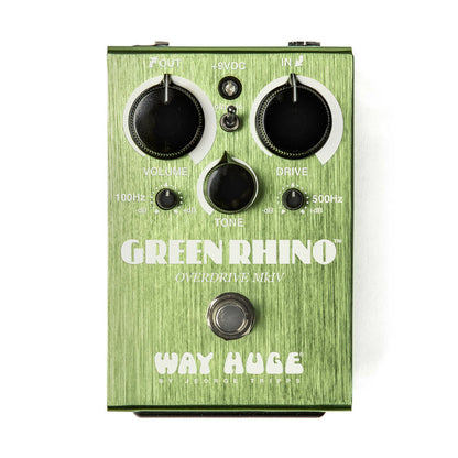 Dunlop WHE207 Way Huge Green Rhino MK4 Overdrive Effect Pedal - CBN Music Warehouse