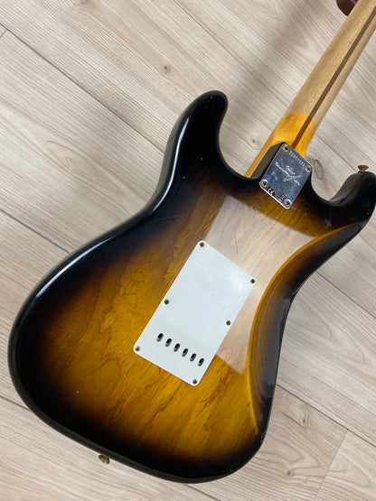 Fender Custom Shop Eric Clapton Signature Journeyman Relic Stratocaster - 2-Color Sunburst - CBN Music Warehouse