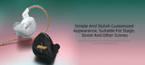 KZ EDX HiFi in Ear Earphone Monitor Bass Earbuds Sport Headset (Without mic, Black) - CBN Music Warehouse