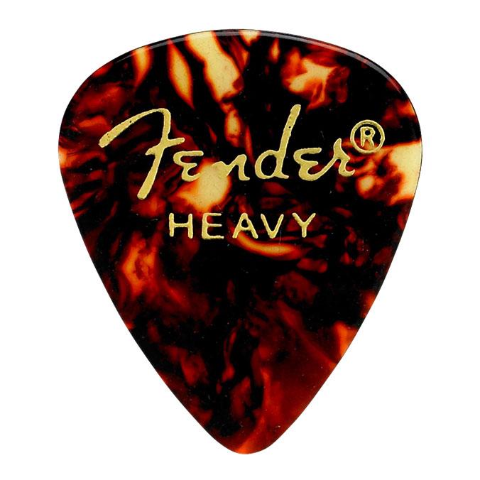 Fender 351 Shape Classic Celluloid Picks - Heavy Shell 12-pack - CBN Music Warehouse