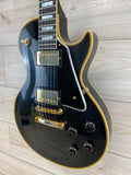 Gibson Custom 1957 Les Paul Custom Reissue VOS Electric Guitar - Ebony 2 Pickup - CBN Music Warehouse