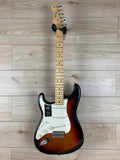 Fender Player Stratocaster Left-handed Electric Guitar 3-Tone Sunburst with Maple Fingerboard - CBN Music Warehouse