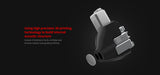 KZ AS10 IEM 5 Balanced Armature Driver Earphone, Stereo HiFi in Ear Monitor Headphone Musician Headset (No Microphone, Black) - CBN Music Warehouse