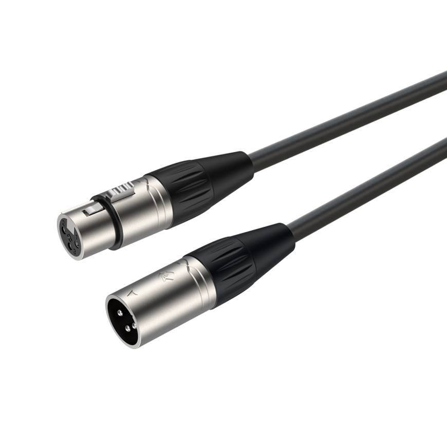 Roxtone SMXX200L3 Samurai Series Microphone Cable - 10 foot