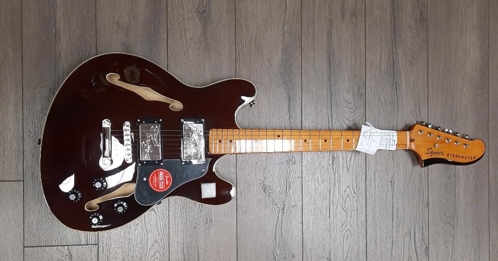 Squier Classic Vibe Starcaster® Electric Guitar, Maple Fingerboard, Walnut - CBN Music Warehouse