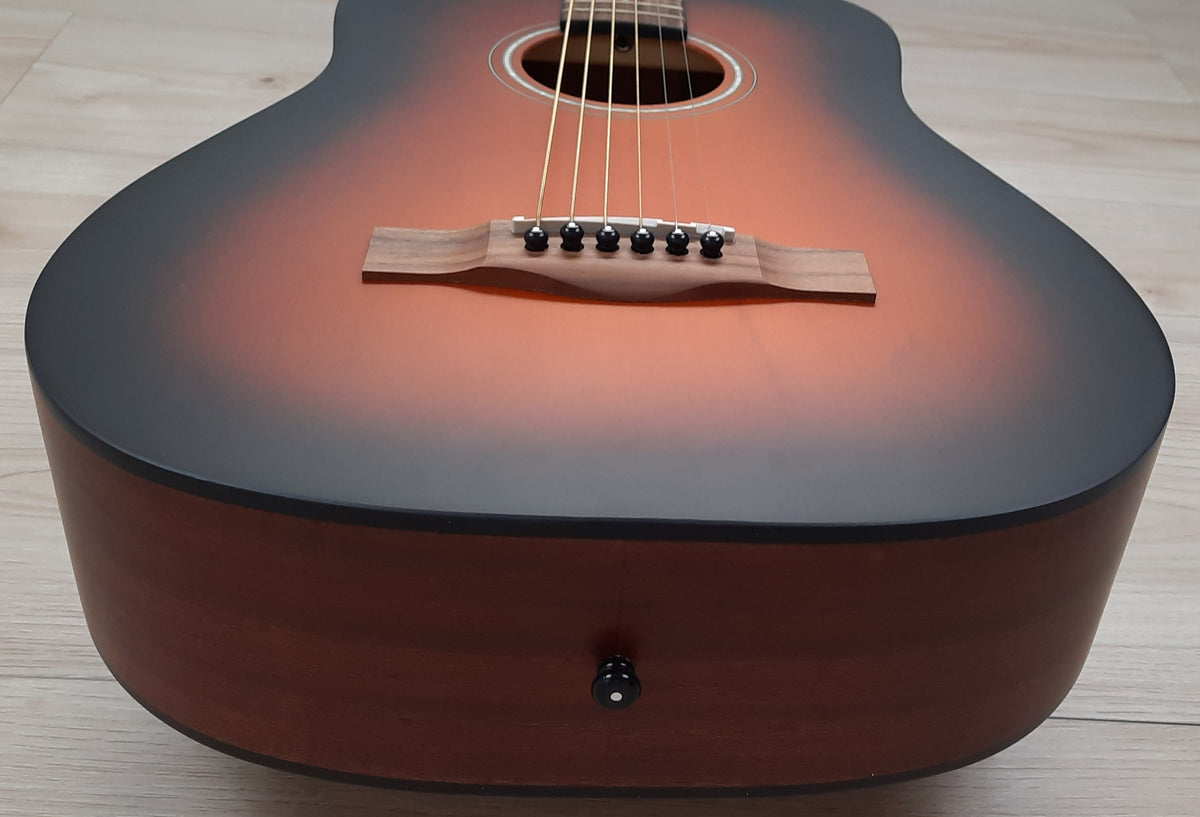 Fender FA-15 3/4 Scale Steel strings Acoustic Guitar with Gig Bag, Walnut Fingerboard, Sunburst