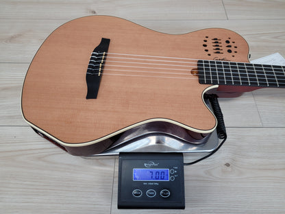 Godin MultiAc Grand Concert SA, Nylon String Acoustic-Electric Guitar - Natural - CBN Music Warehouse