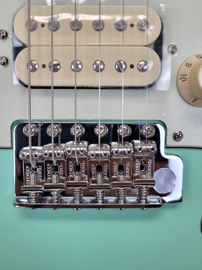 Fender American Performer Stratocaster® HSS Electric Guitar - Satin Surf Green