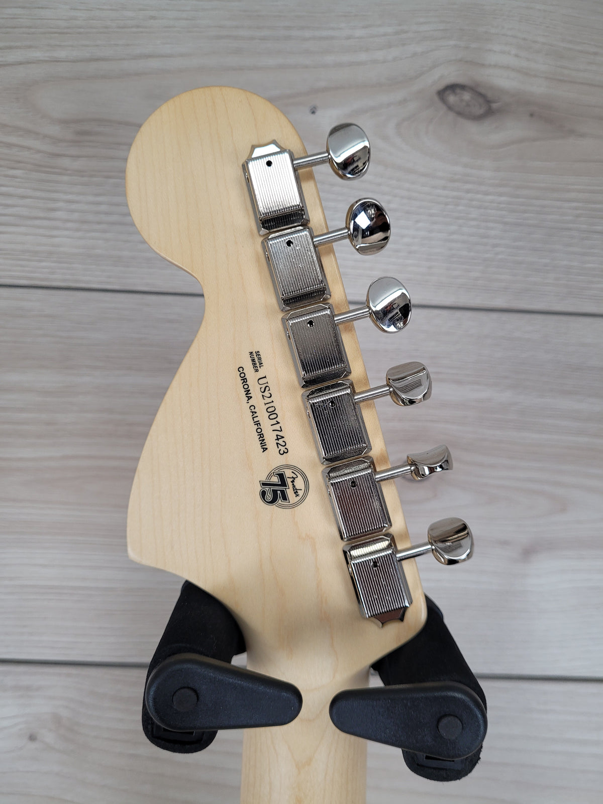 Fender American Performer Stratocaster® HSS Electric Guitar - Satin Surf Green