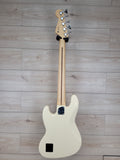 Fender Deluxe Active Jazz Bass - Olympic White - CBN Music Warehouse