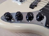 Fender Deluxe Active Jazz Bass - Olympic White - CBN Music Warehouse
