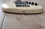Fender Deluxe Active Jazz Bass - Olympic White - CBN Music Warehouse