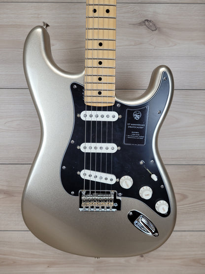 Fender 75th Anniversary Stratocaster®, limited-edition electric guitar, Diamond - CBN Music Warehouse