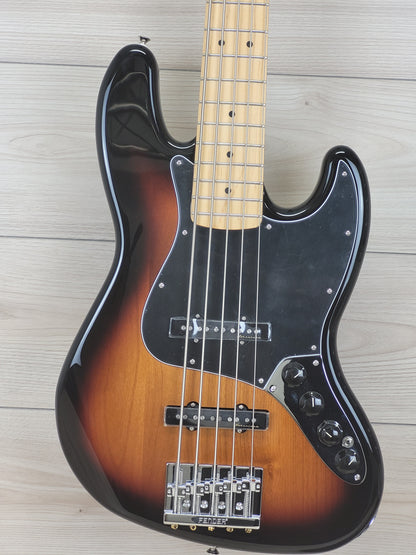 Fender DELUXE ACTIVE JAZZ BASS® V - 3-Color Sunburst - CBN Music Warehouse