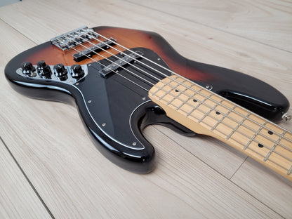 Fender DELUXE ACTIVE JAZZ BASS® V - 3-Color Sunburst - CBN Music Warehouse