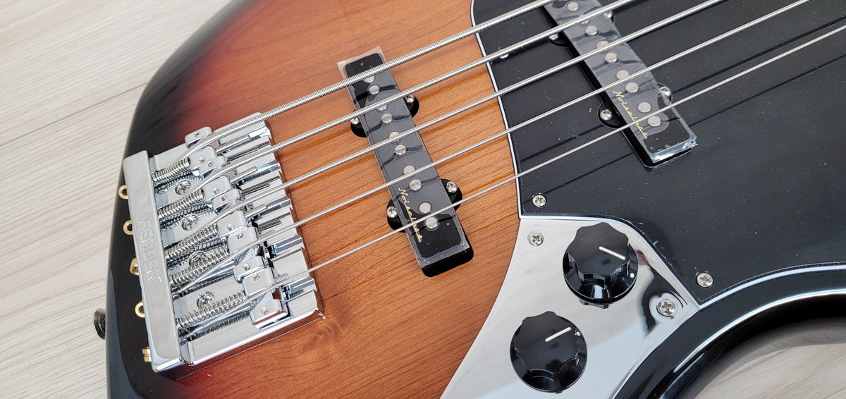 Fender DELUXE ACTIVE JAZZ BASS® V - 3-Color Sunburst - CBN Music Warehouse
