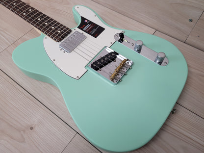 AMERICAN PERFORMER TELECASTER® HUM - Satin Surf Green - CBN Music Warehouse