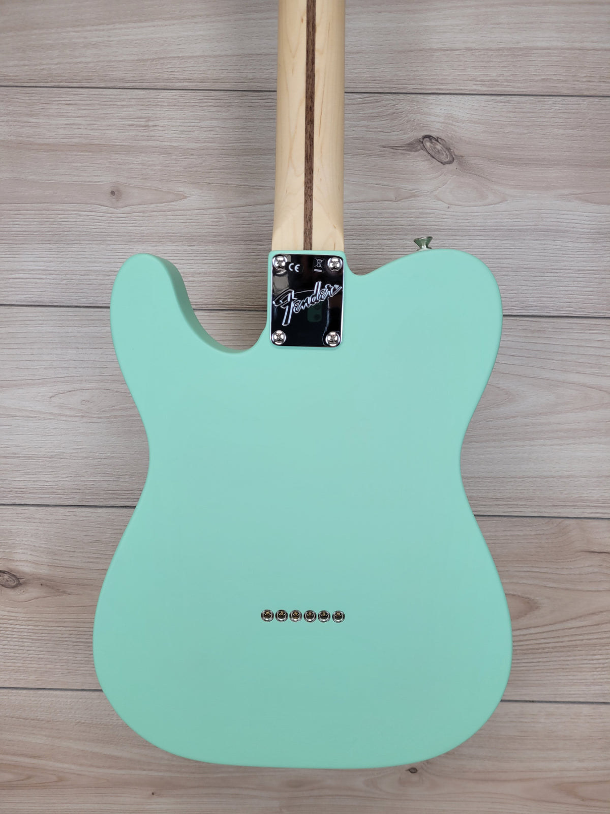 AMERICAN PERFORMER TELECASTER® HUM - Satin Surf Green - CBN Music Warehouse