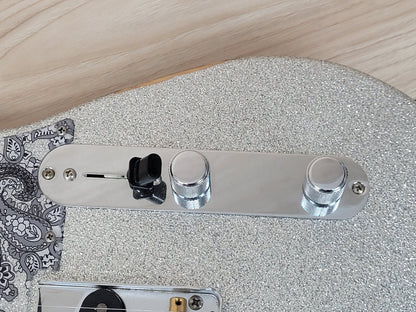 Fender Brad Paisley Road Worn Telecaster - Silver Sparkle - CBN Music Warehouse