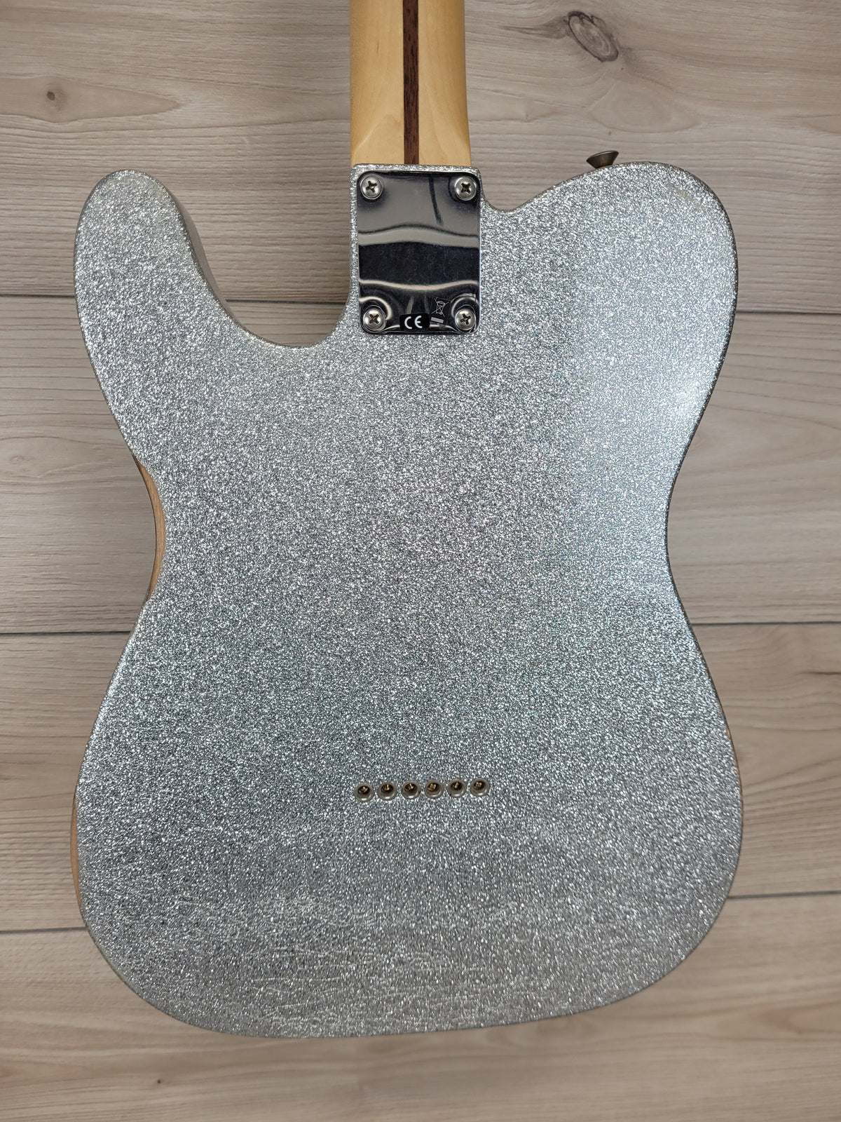 Fender Brad Paisley Road Worn Telecaster - Silver Sparkle - CBN Music Warehouse
