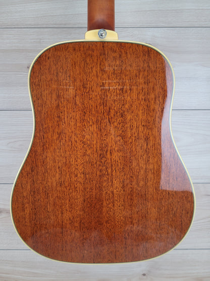 EKO Guitars DUO Series Mini Acoustic / Electric Guitar - Natural