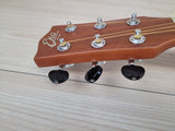 EKO Guitars DUO Series Mini Acoustic / Electric Guitar - Natural