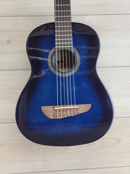 EKO SPARK 1/2 reduced size Classic Guitar - Bluburst - CBN Music Warehouse
